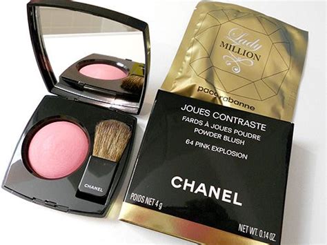 chanel pink explosion makeupalley|JOUES CONTRASTE Powder blush 64 .